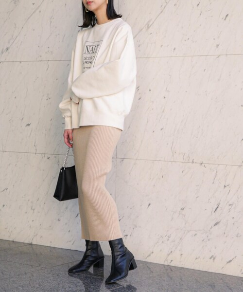 FREE'S MART（フリーズマート）の「ラメリブナロースカート（スカート・レディース・ブラック/シルバー/ゴールド・SMALL/MEDIUM）」の12枚目の写真