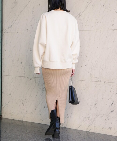 FREE'S MART（フリーズマート）の「ラメリブナロースカート（スカート・レディース・ブラック/シルバー/ゴールド・SMALL/MEDIUM）」の9枚目の写真