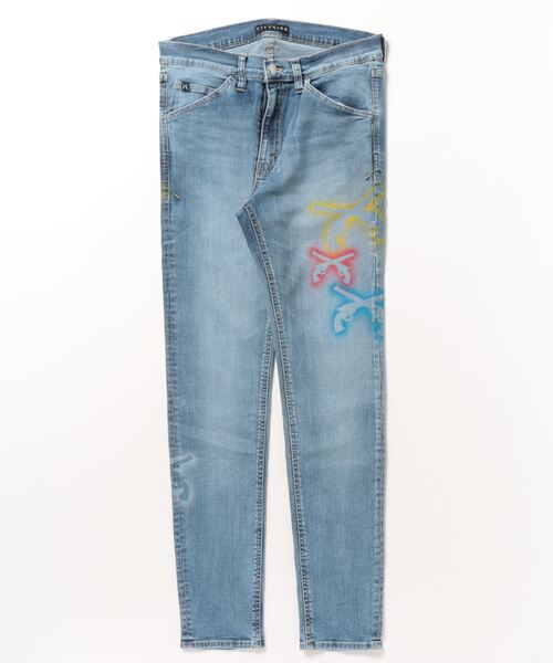 roarguns（ロアーガンズ）の「DENIM STENCIL（デニムパンツ・メンズ・インディゴブルー・2）」の12枚目の写真