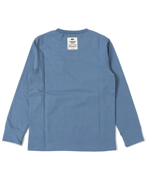 KRIFF MAYER Kid's Collection（クリフメイヤーキッズコレクション）の「【UVカット】UVさらすべ袖ペロ配色T（Tシャツ/カットソー・キッズ・サックスブルー/ブラック/イエロー/グレー・150/140/130/120/170/160）」の11枚目の写真