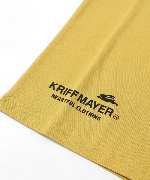 KRIFF MAYER Kid's Collection（クリフメイヤーキッズコレクション）の「【UVカット】UVさらすべ袖ペロ配色T（Tシャツ/カットソー・キッズ・サックスブルー/ブラック/イエロー/グレー・150/140/130/120/170/160）」の20枚目の写真