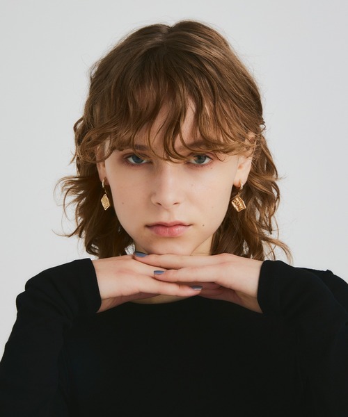 NOISE MAKER（ノイズメーカー）の「【YLYL】Savon dangle earrings（ピアス（両耳用）・レディース・ゴールド・FREE）」の2枚目の写真