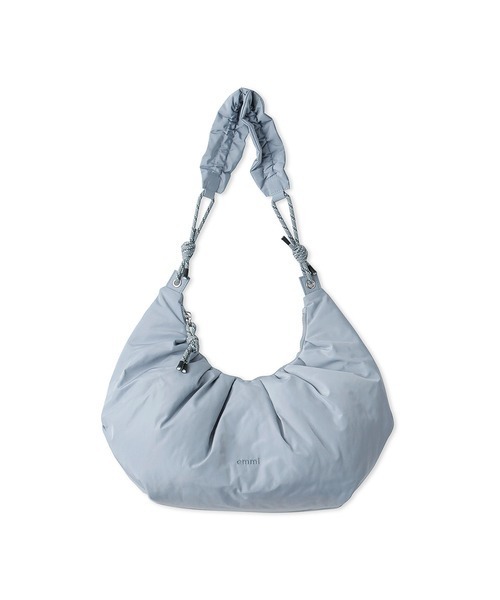 【emmi atelier】ムーン型ボディーバック ライトブルー emmi（エミ）の「【emmi atelier】ムーン型ボディーバック（ショルダー