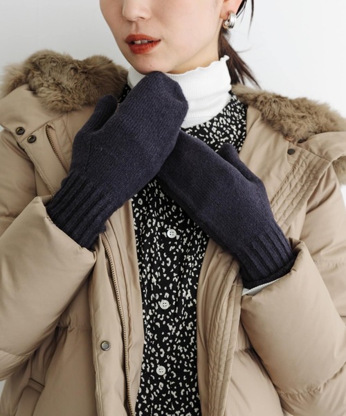 URBAN RESEARCH（アーバンリサーチ）の「ミトン（手袋・レディース・ホワイト/ベージュ/ネイビー・FREE）」の5枚目の写真