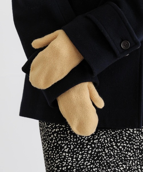 URBAN RESEARCH（アーバンリサーチ）の「ミトン（手袋・レディース・ホワイト/ベージュ/ネイビー・FREE）」の7枚目の写真