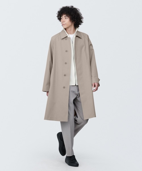 無印良品（ムジルシリョウヒン）の「紳士 撥水ステンカラー