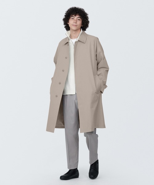 無印良品（ムジルシリョウヒン）の「紳士 撥水ステンカラーコート