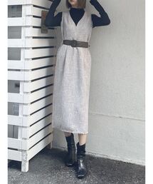 MURUA | ツイードジャンパースカート(ワンピース)