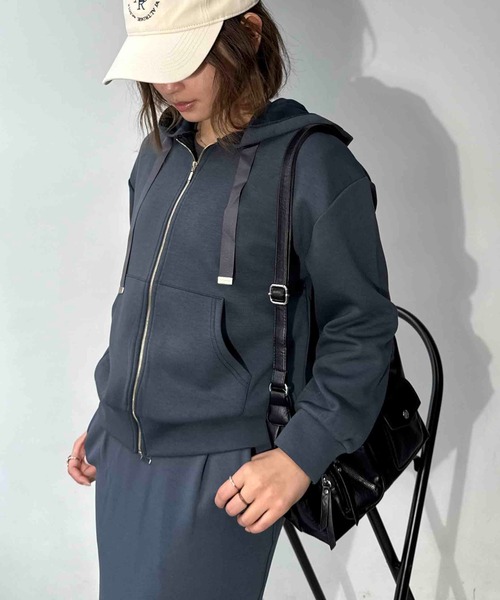 セール】◎スフレダンボールジップパーカー セットアップ対応アイテム