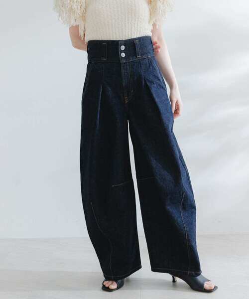 URBAN RESEARCH ROSSO WOMEN(アーバンリサーチ ロッソ)の「atelierSOMETHING TLEB BALLOON(デニムパンツ・レディース・インディゴブルー・SMALL/X-SMALL)」の16枚目の写真
