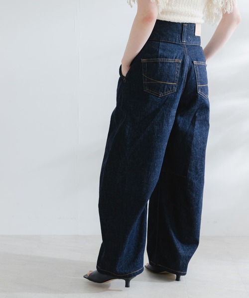 URBAN RESEARCH ROSSO WOMEN(アーバンリサーチ ロッソ)の「atelierSOMETHING TLEB BALLOON(デニムパンツ・レディース・インディゴブルー・SMALL/X-SMALL)」の8枚目の写真
