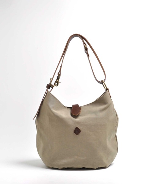 CLEDRAN（クレドラン）の「【軽量 2WAY】CL1954 D.PARE 2WAY BAG ナイロンバッグ（ショルダーバッグ・レディース・グレイッシュブルー/ブラック/ライトブラウン・FREE）」の14枚目の写真