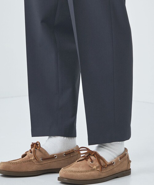 green label relaxing（グリーンレーベルリラクシング）の「FREELITCH WIDE U/P パンツ -2WAYストレッチ・防シワ・吸水速乾-（その他パンツ・メンズ・ブラック/ネイビー・L/XL/M/S）」の20枚目の写真