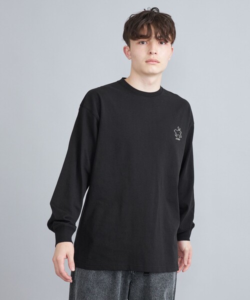 coen（コーエン）の「【WEB限定】Ryo　Kaneyasu×コーエンベアロングスリーブTシャツ（Tシャツ/カットソー・メンズ・ライトブルー/ホワイト/ブラック/ベージュ・S/M/L/XL）」の11枚目の写真