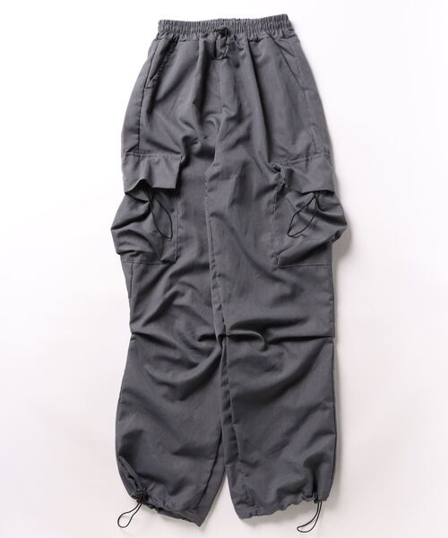 Mayree(メイリー)の「【Mayree】スーパーワイド カーゴパンツ(カーゴパンツ・レディース・ブラック/オリーブ/グレー・SMALL/MEDIUM/LARGE/X-LARGE)」の6枚目の写真