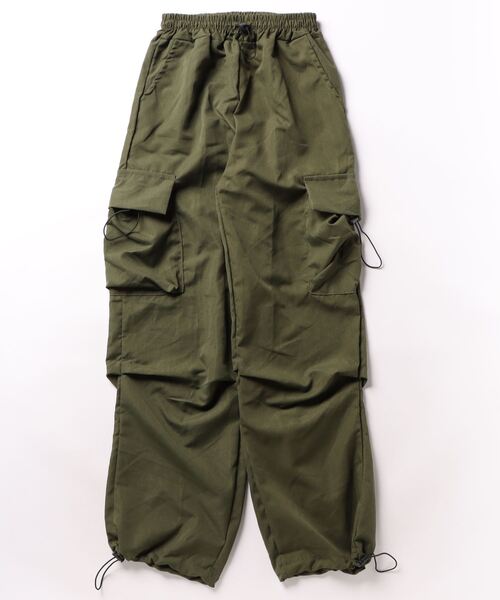 Mayree(メイリー)の「【Mayree】スーパーワイド カーゴパンツ(カーゴパンツ・レディース・ブラック/オリーブ/グレー・SMALL/MEDIUM/LARGE/X-LARGE)」の12枚目の写真