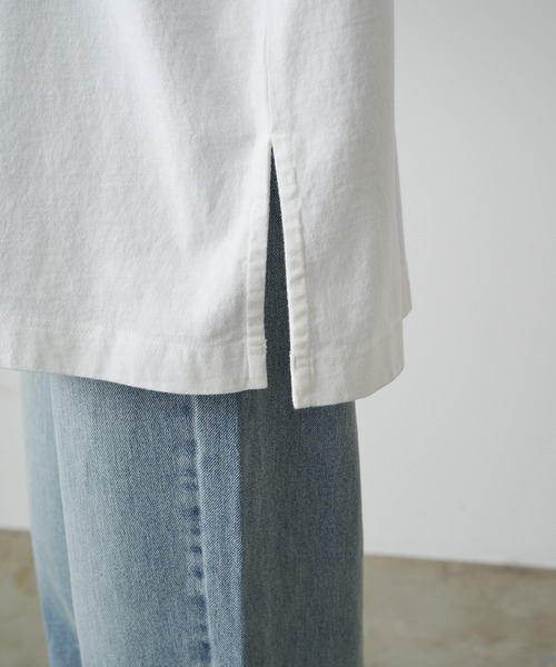 PUAL CE CIN（ピュアルセシン）の「フォトプリントロングスリーブカットソー（Tシャツ/カットソー・レディース・ホワイト系その他/ホワイト系その他2・FREE）」の6枚目の写真