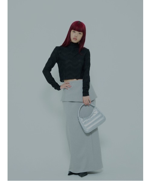 AMAIL（アマイル）の「Rice cake handbag（ハンドバッグ・レディース・シルバー/ブラック/ラベンダー・FREE）」の20枚目の写真