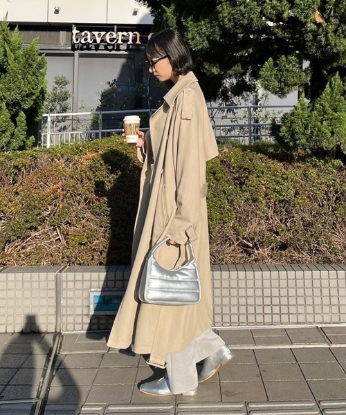 AMAIL（アマイル）の「Rice cake handbag（ハンドバッグ・レディース・シルバー/ブラック/ラベンダー・FREE）」の5枚目の写真