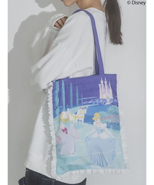 merry jenny(メリージェニー)の「Cinderellaトートバッグ(トートバッグ・レディース・ブルー・FREE)」の13枚目の写真