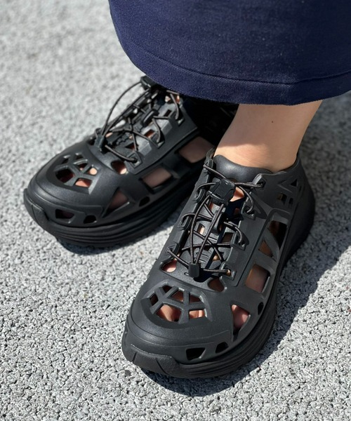 THE NORTH FACE(ザノースフェイス)の「【THE NORTH FACE】RE-Activ Sneaker(サンダル・メンズ・ブラック×ブラック/ホワイト/チャコールグレー・8/9/10/6/5/7)」の18枚目の写真