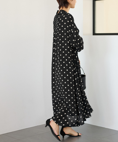 【美品】JOURNAL STANDARD／relume／コットンフレアワンピース JOURNAL STANDARD relume(ジャーナルスタンダード レリューム)の