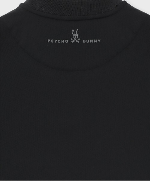 Psycho Bunny（サイコバニー）の「[GOLF][WOMEN]ワンポイントカモバニー ヘンリーネックTシャツ（Tシャツ/カットソー・レディース・ネイビー/ライトブルー/ブラック・1/2）」の16枚目の写真