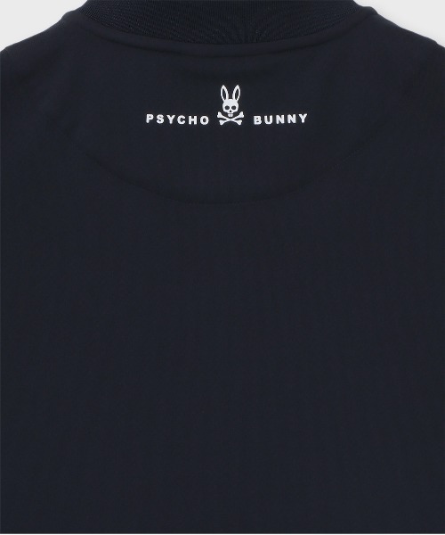 Psycho Bunny（サイコバニー）の「[GOLF][WOMEN]ワンポイントカモバニー ヘンリーネックTシャツ（Tシャツ/カットソー・レディース・ネイビー/ライトブルー/ブラック・1/2）」の8枚目の写真