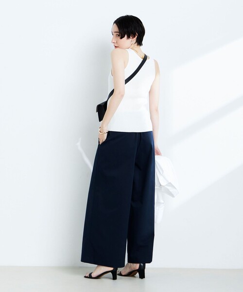 ニュアンス2wayニットタンクトップ 追加》【洗える】ニュアンス2wayニットタンク 2（タンクトップ