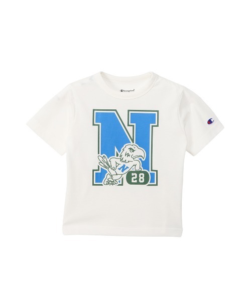 Champion(チャンピオン)の「Champion/チャンピオン T-SHIRT & SHORTS SET(ジャージ・キッズ・ホワイト/レッド/グレー系その他・110/120/130/140)」の4枚目の写真