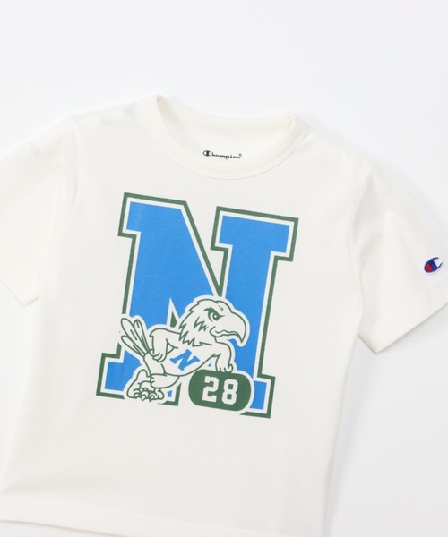 Champion(チャンピオン)の「Champion/チャンピオン T-SHIRT & SHORTS SET(ジャージ・キッズ・ホワイト/レッド/グレー系その他・110/120/130/140)」の7枚目の写真