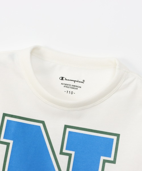 Champion(チャンピオン)の「Champion/チャンピオン T-SHIRT & SHORTS SET(ジャージ・キッズ・ホワイト/レッド/グレー系その他・110/120/130/140)」の8枚目の写真