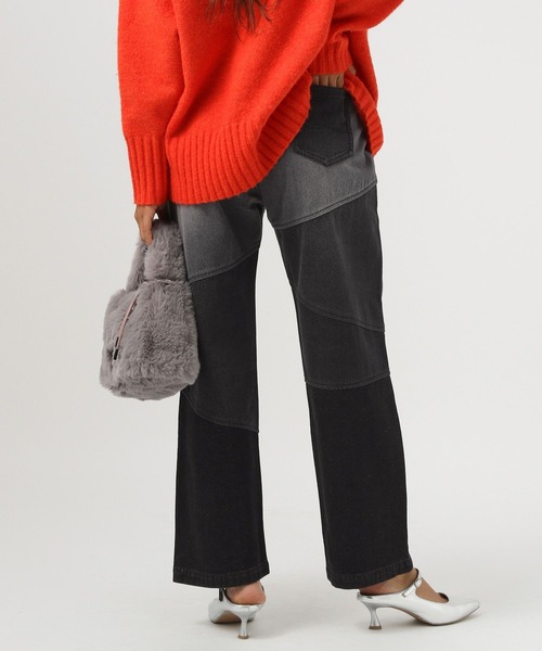 セール】パッチワークジーンズ（デニムパンツ）｜BAYFLOW（ベイフロー