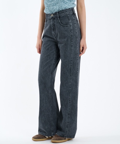 PUBLIC DENIM MULTI RELAX フレアデニム　デニム PUBLIC TOKYO ジーンズ デニム デニムパンツ DENIM MULTIRELAX