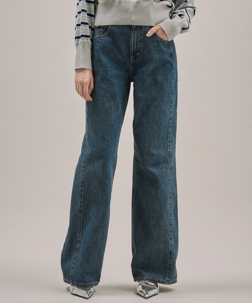 PUBLIC DENIM MULTI RELAX フレアデニム　デニム PUBLIC DENIM MULTI RELAX フレアデニム デニム