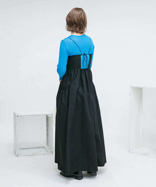 【セール】ギャザーポケットキャミワンピース（ワンピース）｜KBF（ケイビーエフ）