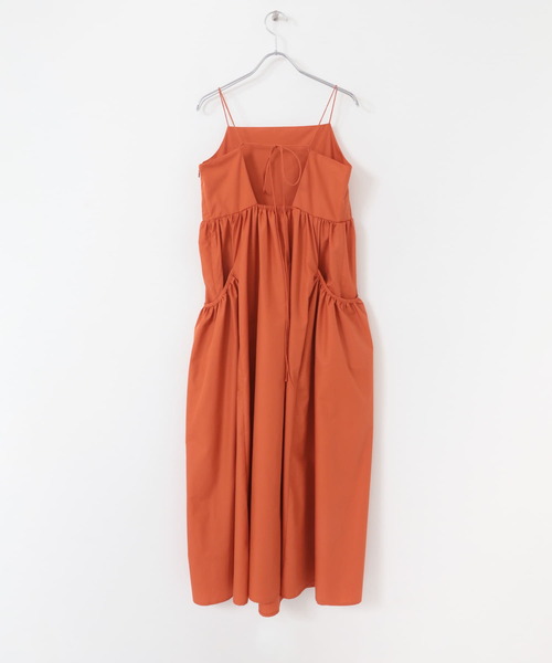 【セール】ギャザーポケットキャミワンピース（ワンピース）｜KBF（ケイビーエフ）