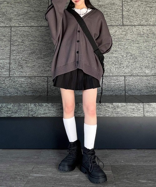 【VIP価格】BALENCIAGA チェーン付き プリーツスカート VIP価格◇BALENCIAGA◇チェーン付き プリーツスカート