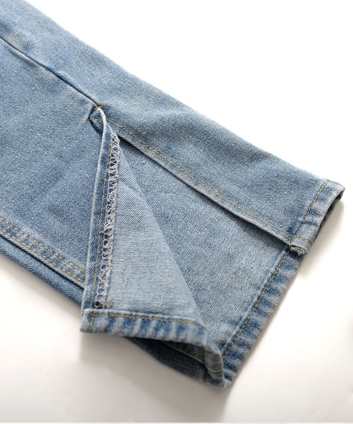 MARAI（マーライ）の「【MARAI】フロントスリットデニムパンツ（デニムパンツ・レディース・ブラック/ブルー・LARGE/X-LARGE/MEDIUM）」の10枚目の写真