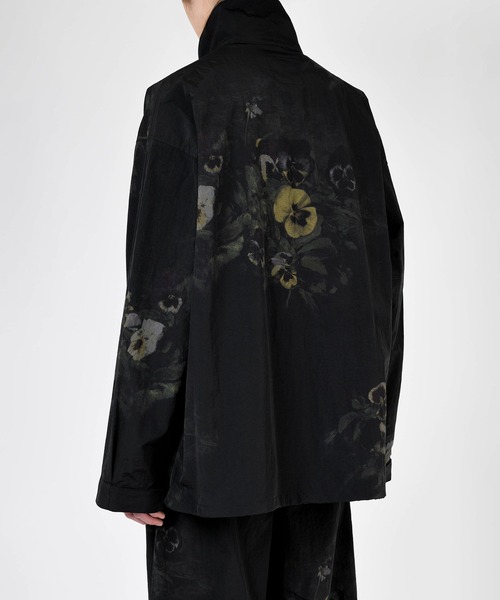 LAD MUSICIAN(ラッドミュージシャン)の「PANSY STAND COLLAR BLOUSON(ブルゾン・メンズ・ブラック系その他・42/44)」の4枚目の写真