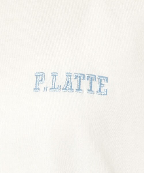 PINK-latte（ピンクラテ）の「◆【接触冷感】クマちゃんTシャツ（Tシャツ/カットソー・キッズ・ライトブルー/オフホワイト/ベージュ・13/14/15 /16）」の7枚目の写真