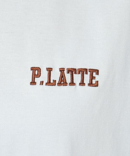 PINK-latte（ピンクラテ）の「◆【接触冷感】クマちゃんTシャツ（Tシャツ/カットソー・キッズ・ライトブルー/オフホワイト/ベージュ・13/14/15 /16）」の11枚目の写真