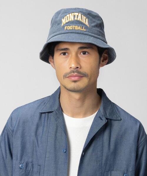Champion(チャンピオン)の「Champion(チャンピオン)カレッジロゴバケットハット(ハット・メンズ・ネイビー/ブラック・フリー)」の6枚目の写真