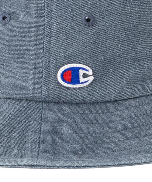 Champion(チャンピオン)の「Champion(チャンピオン)カレッジロゴバケットハット(ハット・メンズ・ネイビー/ブラック・フリー)」の7枚目の写真