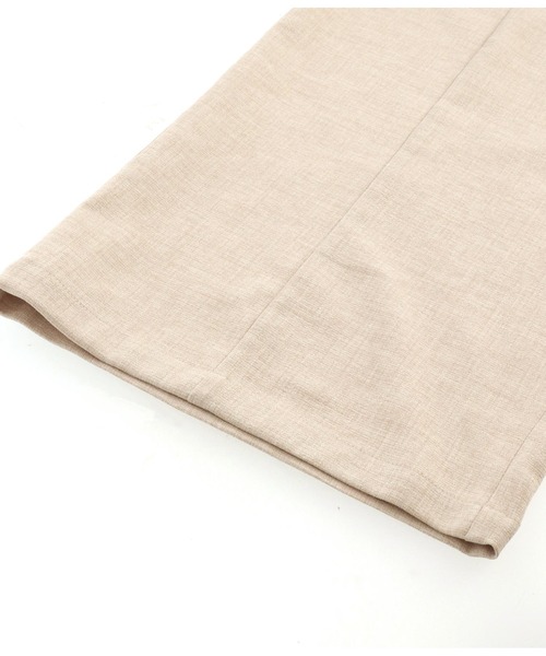 Settimissimo（セッティミッシモ）の「リネンライク ワイドオールインワン（ワンピース・レディース・ブラック/ベージュ・FREE）」の14枚目の写真