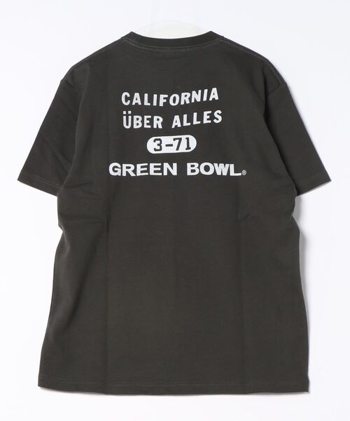 GREEN BOWL(グリーンボウル)の「【日本製】グリーンボウル 【GREEN BOWL】Organic CottonT-shirts (A柄 CALIFORNIA)(Tシャツ/カットソー・レディース・ダークネイビー/オフホワイト/ブラック・M/L/XL)」の11枚目の写真