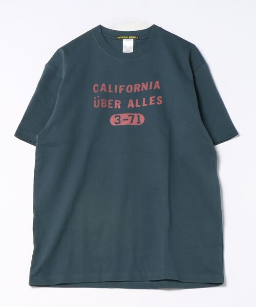 GREEN BOWL(グリーンボウル)の「【日本製】グリーンボウル 【GREEN BOWL】Organic CottonT-shirts (A柄 CALIFORNIA)(Tシャツ/カットソー・レディース・ダークネイビー/オフホワイト/ブラック・M/L/XL)」の12枚目の写真