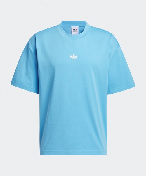 adidas(アディダス)の「adidas/アディダス クラシック 半袖Tシャツ(ジェンダーニュートラル)(Tシャツ/カットソー・メンズ・ライトブルー/アイボリー・M/L/2XL/XL)」の12枚目の写真