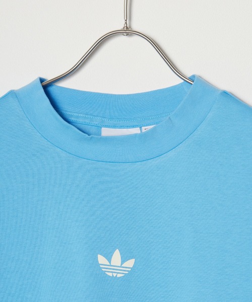 adidas(アディダス)の「adidas/アディダス クラシック 半袖Tシャツ(ジェンダーニュートラル)(Tシャツ/カットソー・メンズ・ライトブルー/アイボリー・M/L/2XL/XL)」の17枚目の写真