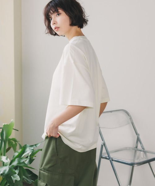 adidas(アディダス)の「adidas/アディダス クラシック 半袖Tシャツ(ジェンダーニュートラル)(Tシャツ/カットソー・メンズ・ライトブルー/アイボリー・M/L/2XL/XL)」の22枚目の写真